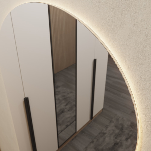 Ruslan Arched LED Bathroom Mirror