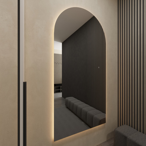 Ruslan Arched LED Bathroom Mirror