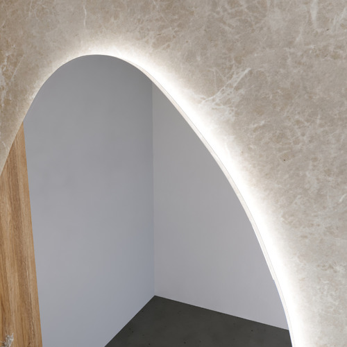 Zlata 900 x 700mm Organic LED Bathroom Mirror