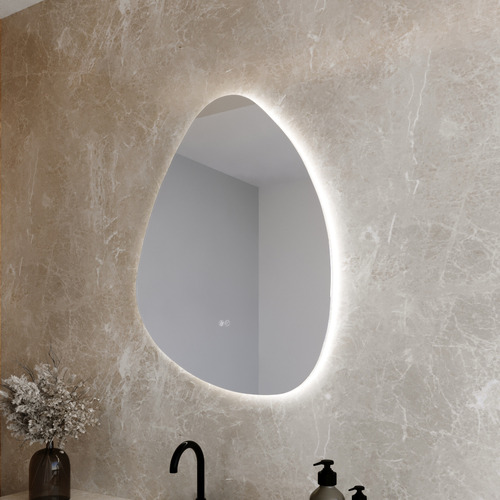 Zlata 900 x 700mm Organic LED Bathroom Mirror