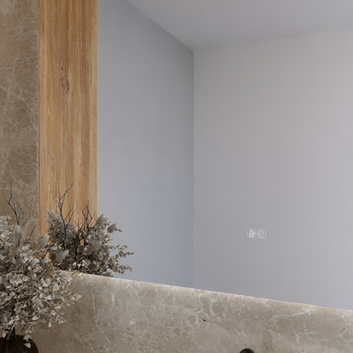 Demid 800 x 1200mm Rectangle LED Bathroom Mirror