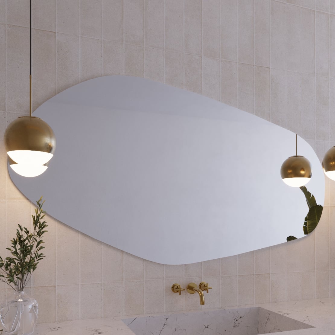Akia 800 x 1500mm LED Bathroom Mirror