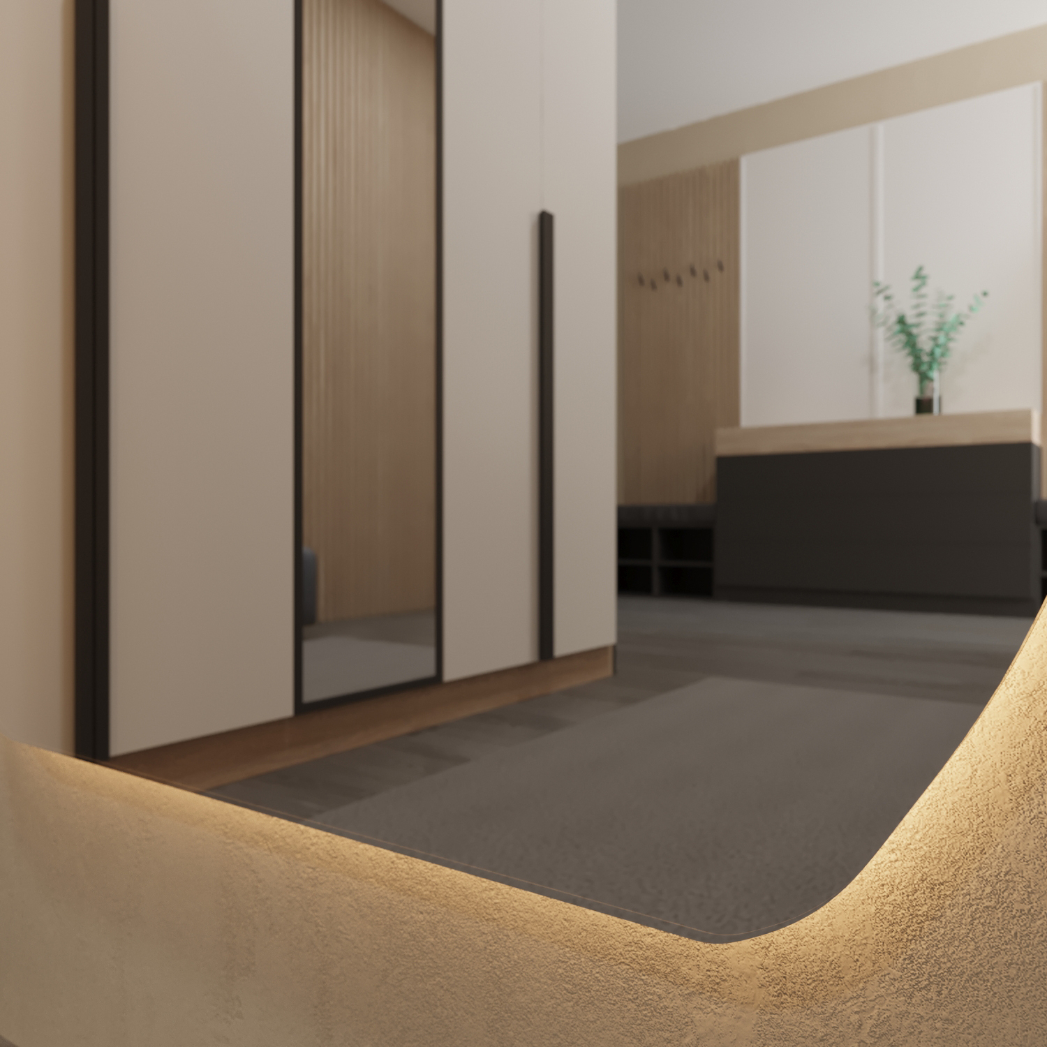 Kaelum LED Full Length Mirror
