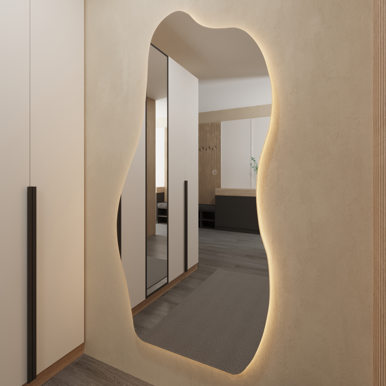 Kaelum LED Full Length Mirror