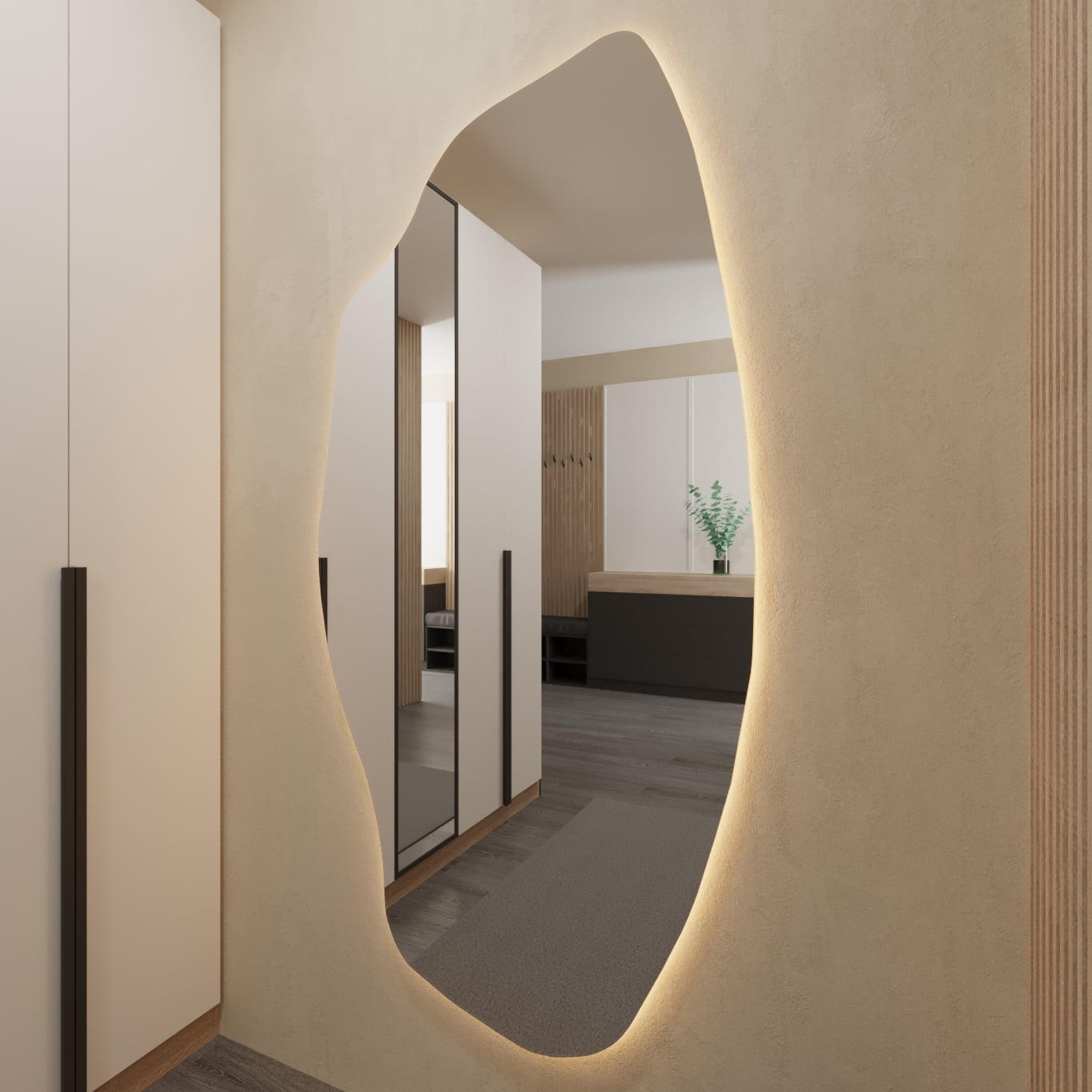 Renzo LED Full Length Mirror