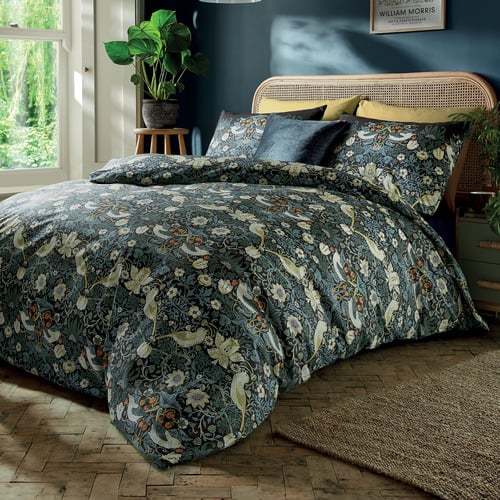 Strawberry Thief Quilt Cover Set