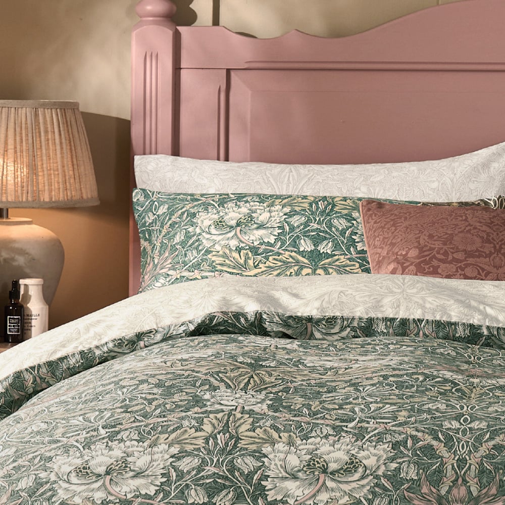 Honeysuckle & Tulip Cotton Percale Quilt Cover Set