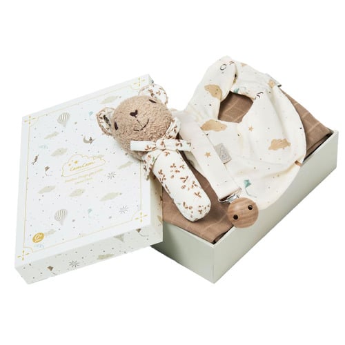 4 Piece Baby Essentials Gift Set