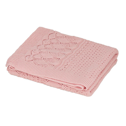 Cam Cam Copenhagen Pointelle Baby Organic Cotton Knit Throw