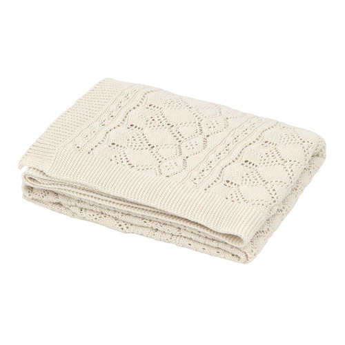 Cam Cam Copenhagen Pointelle Baby Organic Cotton Knit Throw