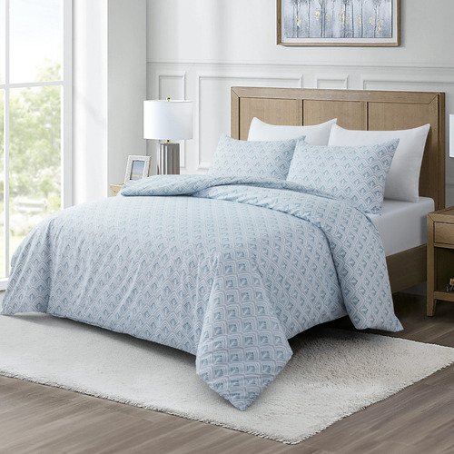 Torin Brushed Microfibre Quilt Cover Set