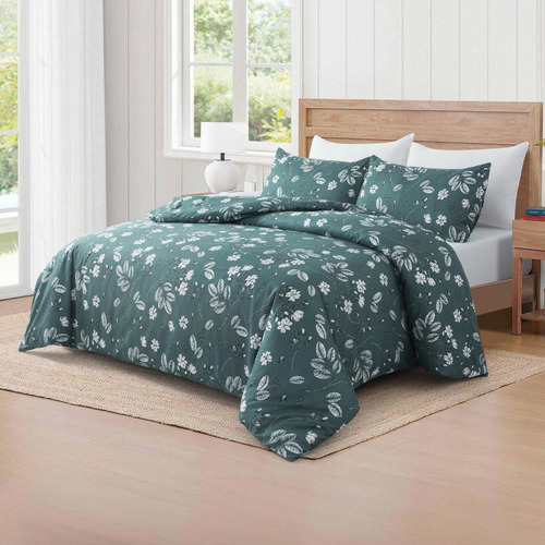 Vaila Brushed Microfibre Quilt Cover Set
