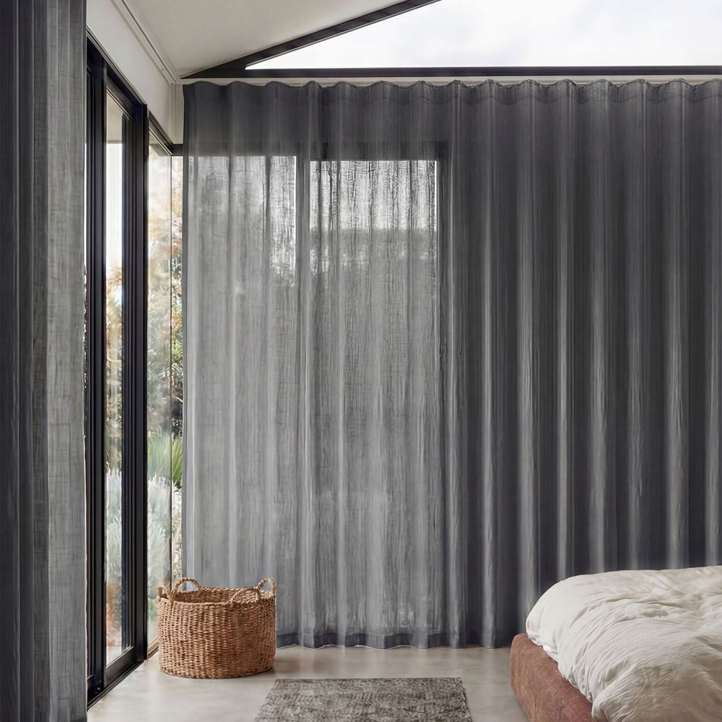 Antigua Sheer Single Panel Curtain