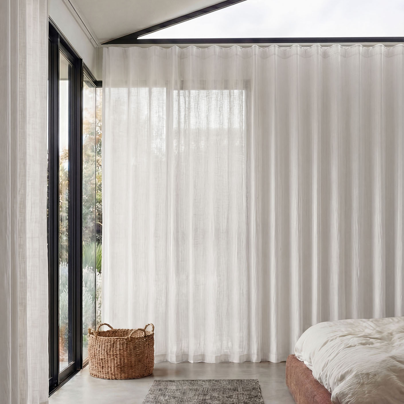 Antigua Sheer Single Panel Curtain