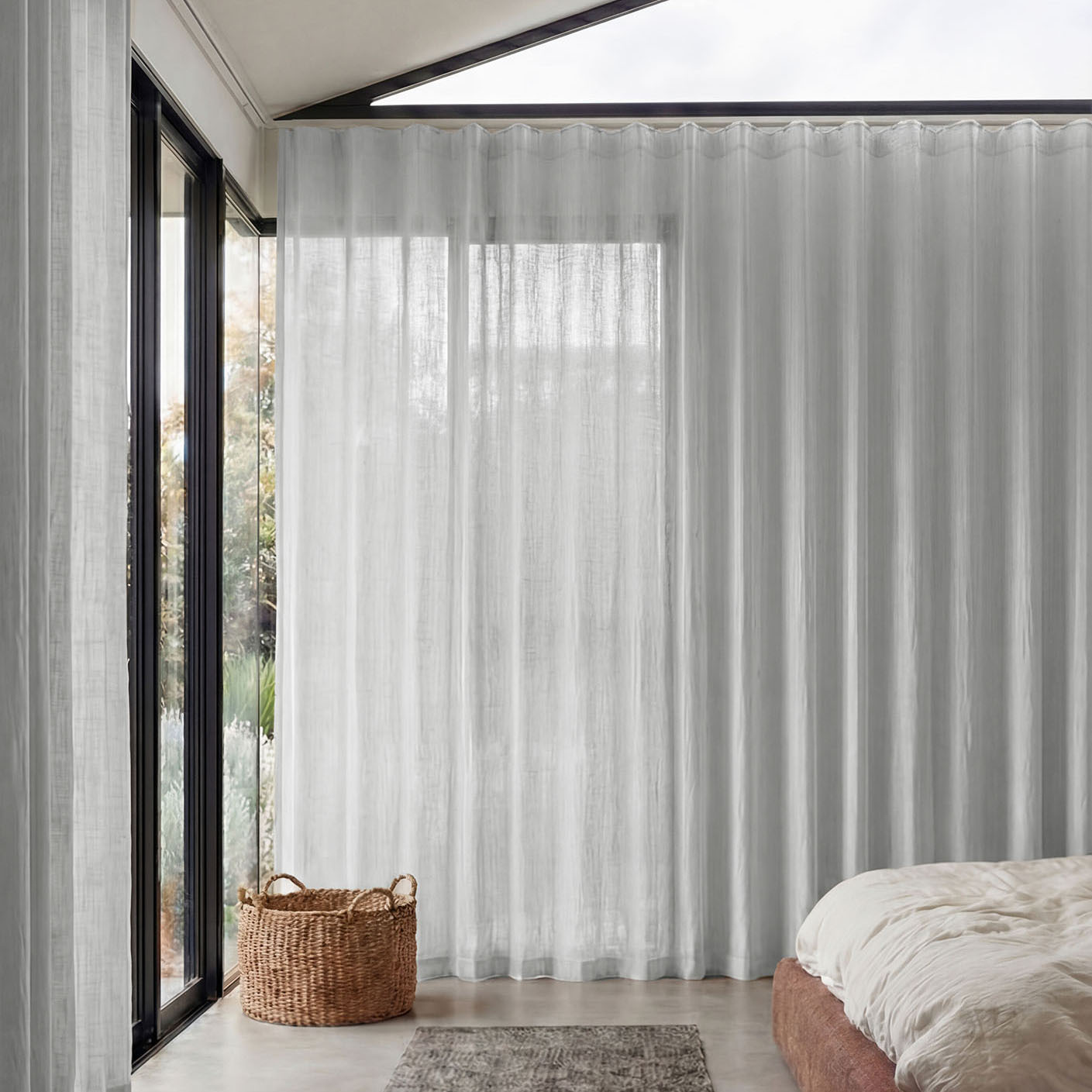 Antigua Sheer Single Panel Curtain