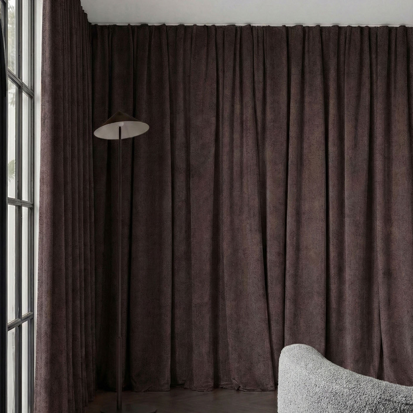 Caspian Dimout Single Panel Curtain