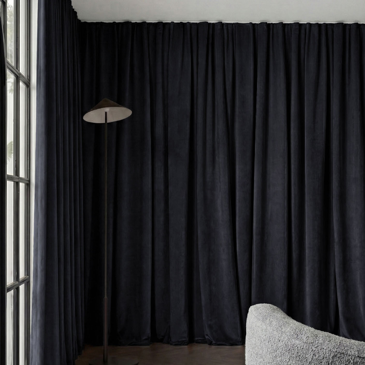 Caspian Dimout Single Panel Curtain