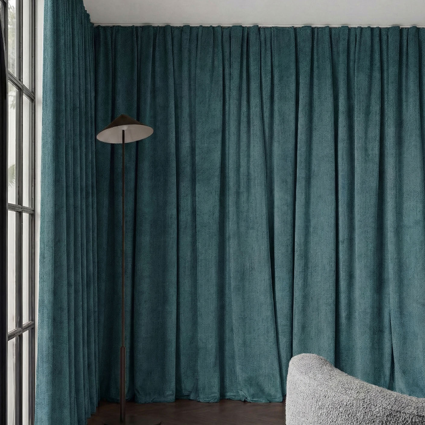 Caspian Dimout Single Panel Curtain