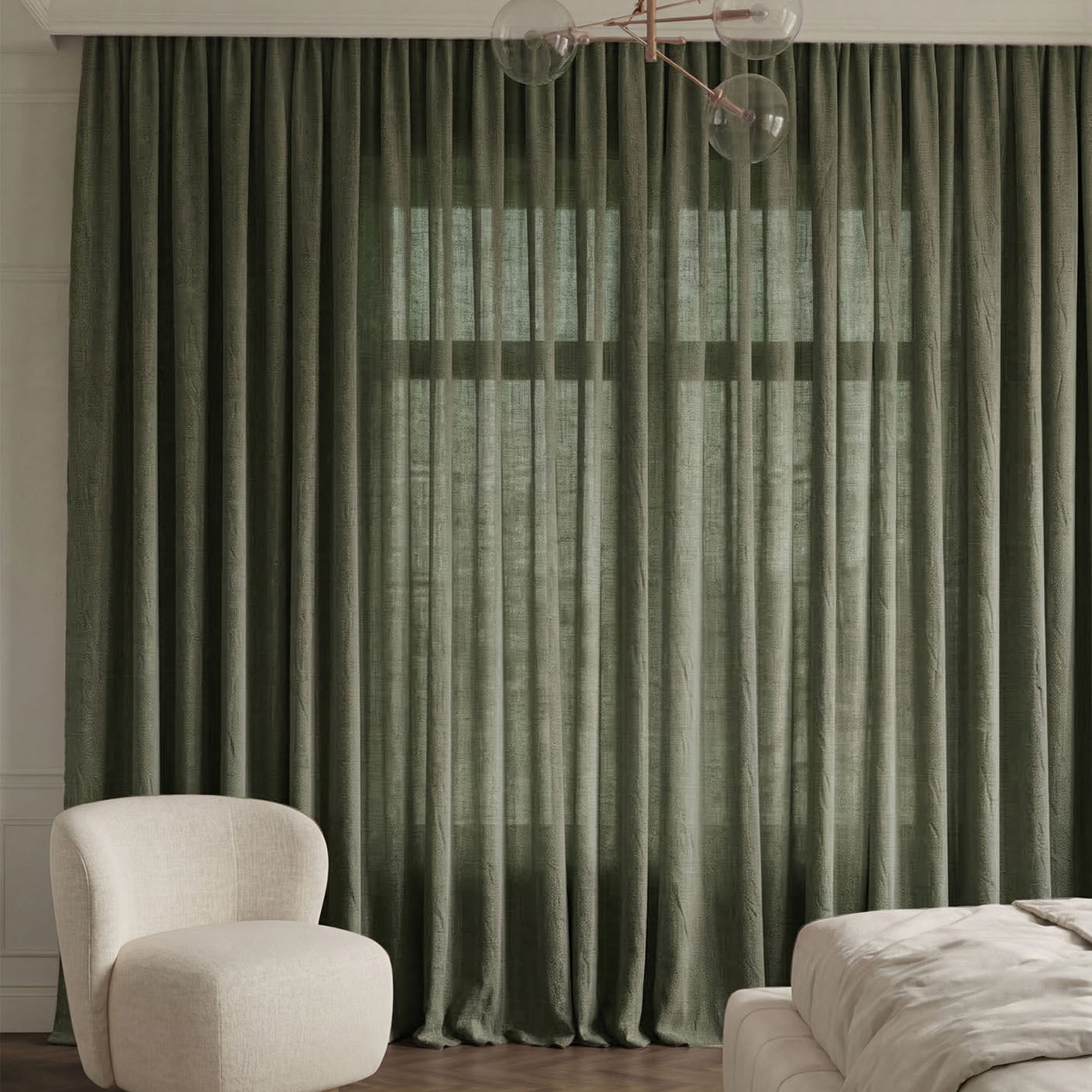 Linesta Single Panel Curtain