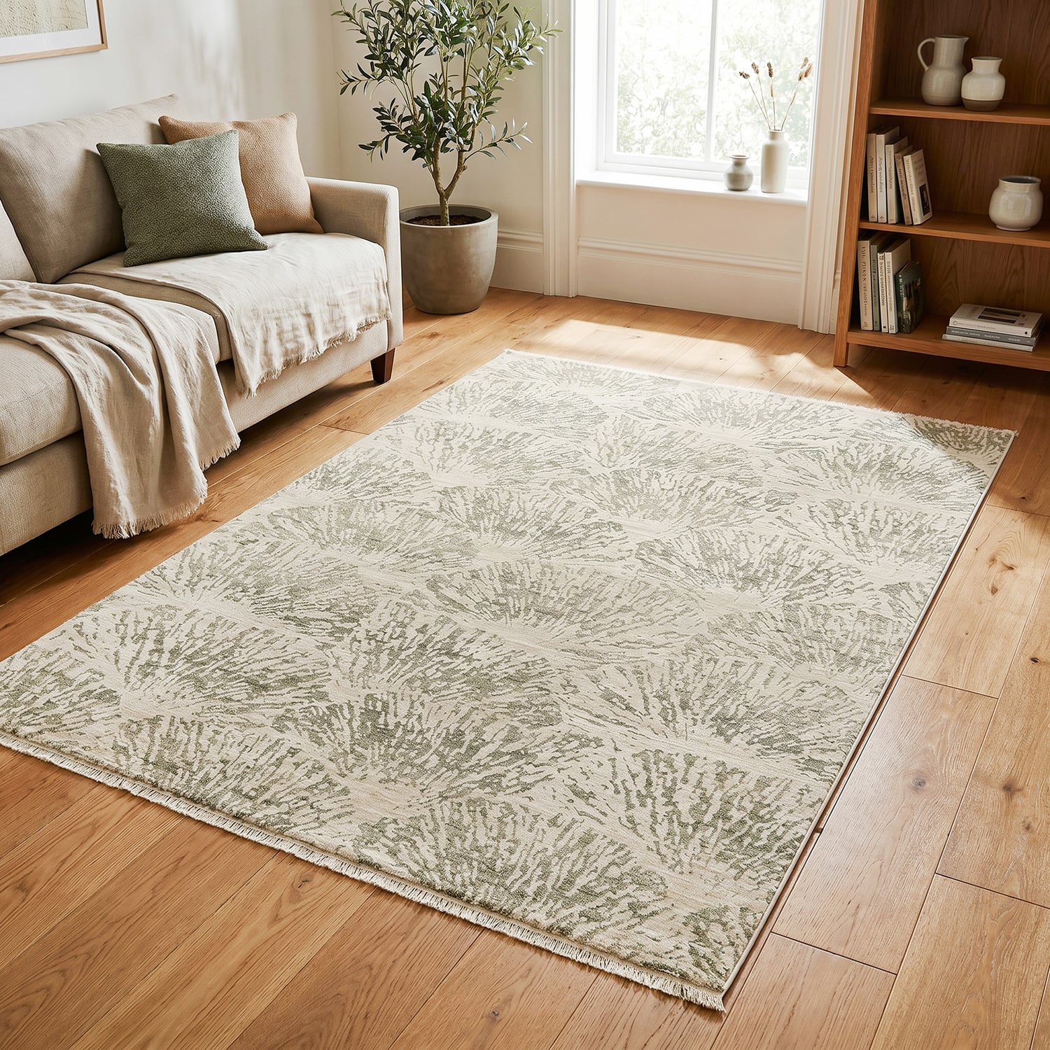 Moss Plume Rug