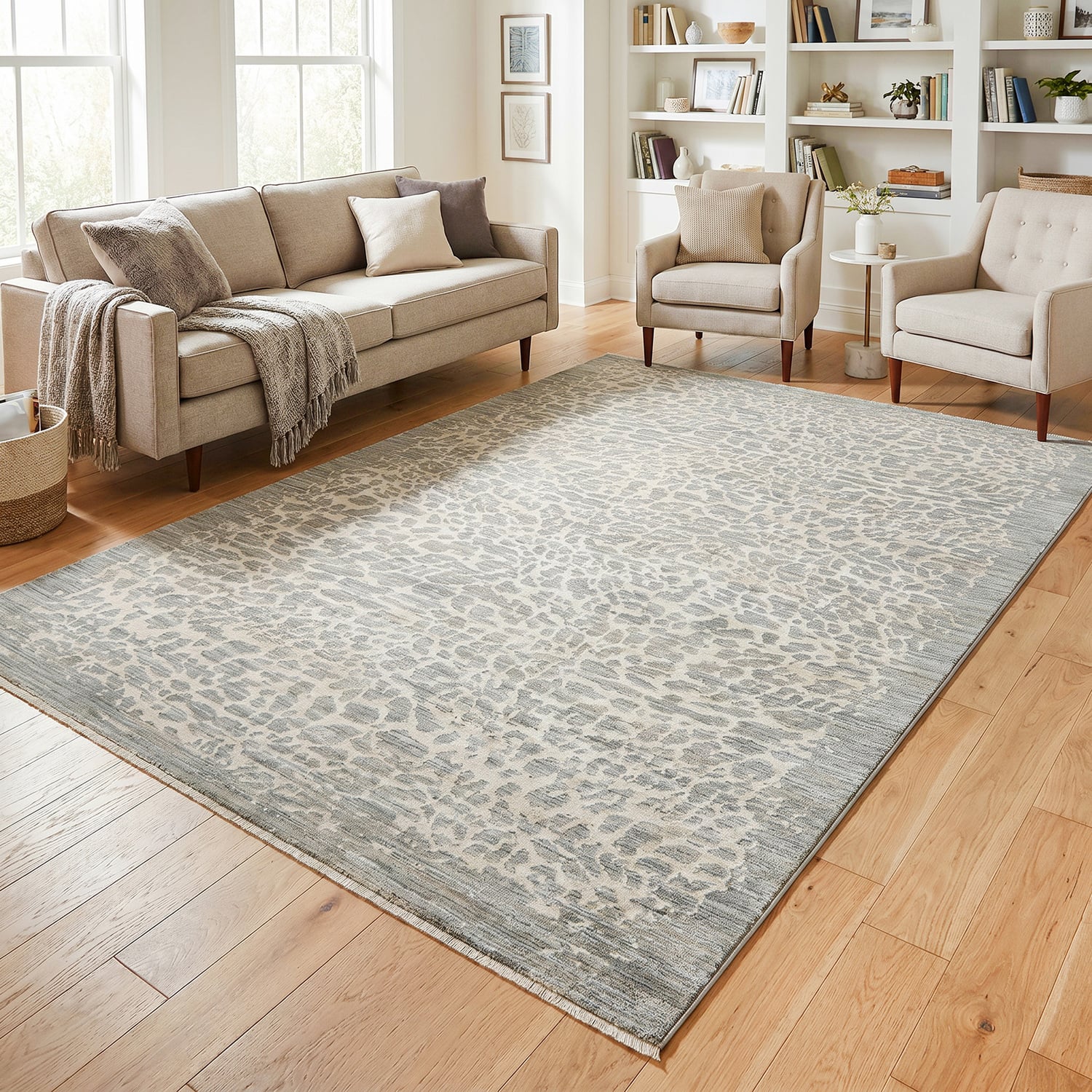 Mist Rogue Abstract Rug