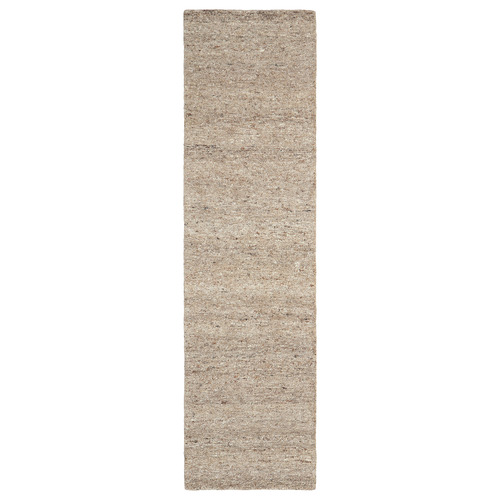 Beige Embrace Hand-Tufted Wool Runner