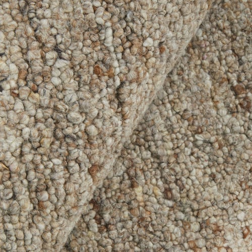 Beige Embrace Hand-Tufted Wool Runner