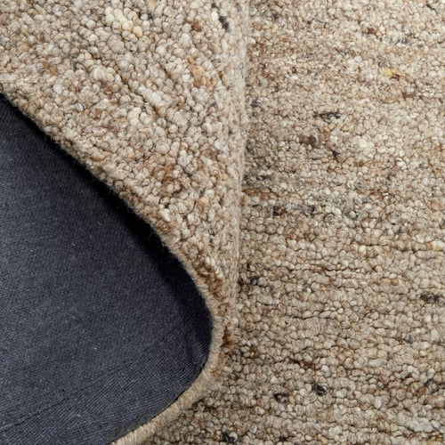 Beige Embrace Hand-Tufted Wool Runner