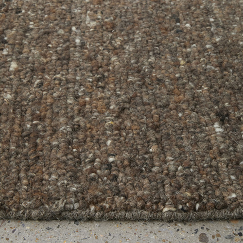 Brown Embrace Hand-Tufted Wool Rug