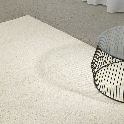Cream Embrace Hand-Tufted Wool Rug