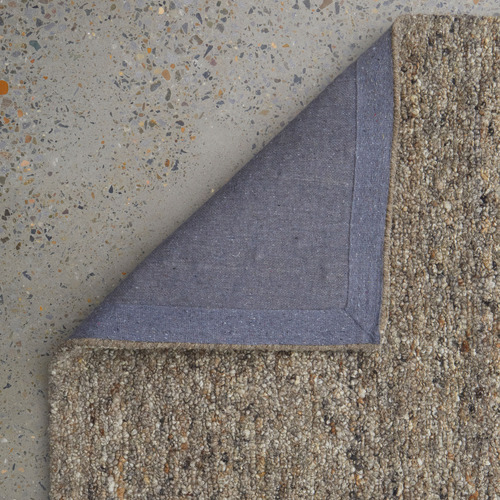 Silver Embrace Hand-Tufted Wool Runner