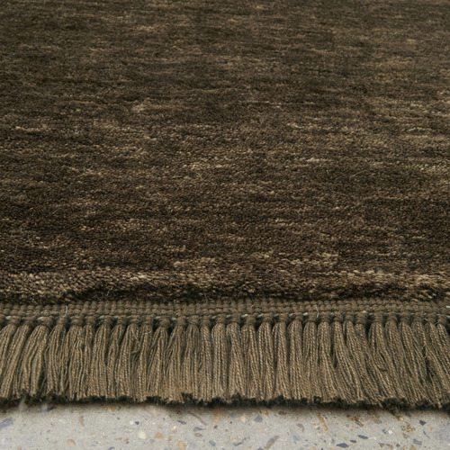Bear Brown Kinship Hand-Loomed Wool Rug