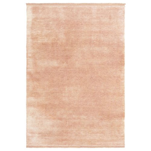 Blush Pink Kinship Hand-Loomed Wool Rug