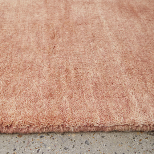 Blush Pink Kinship Hand-Loomed Wool Rug
