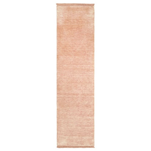 Blush Pink Kinship Hand-Loomed Wool Runner