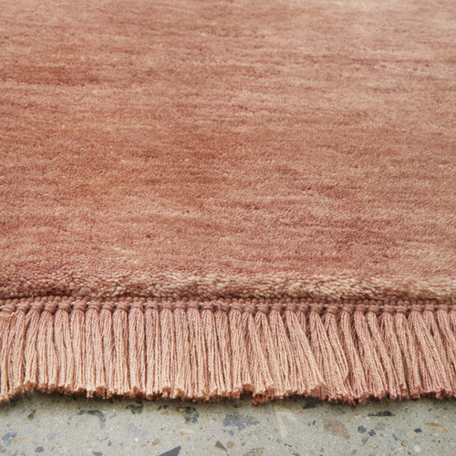 Blush Pink Kinship Hand-Loomed Wool Runner