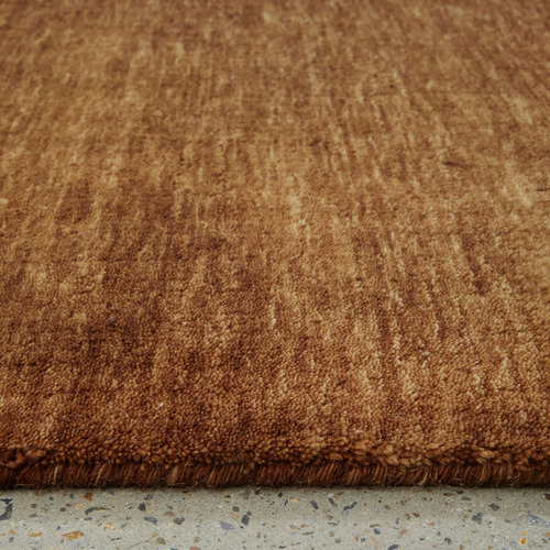 Caramel Kinship Hand-Loomed Wool Rug