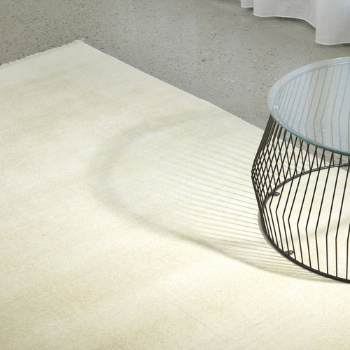 Cream Kinship Hand-Loomed Wool Rug