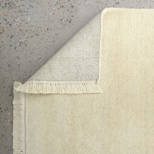 Cream Kinship Hand-Loomed Wool Runner