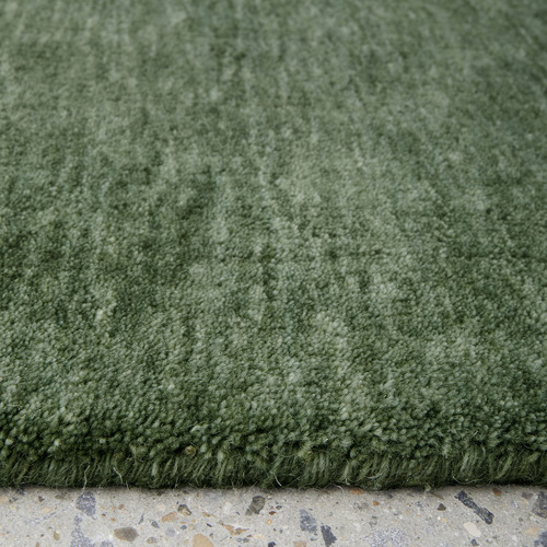 Forest Green Kinship Hand-Loomed Wool Rug
