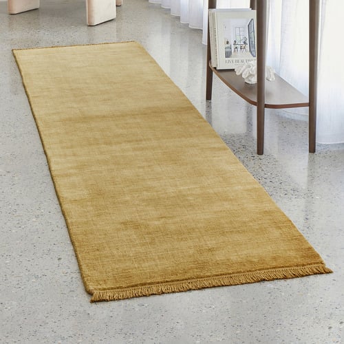 Honey Kinship Hand-Loomed Wool Runner