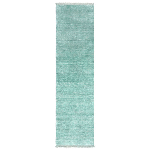 Sky Blue Kinship Hand-Loomed Wool Runner