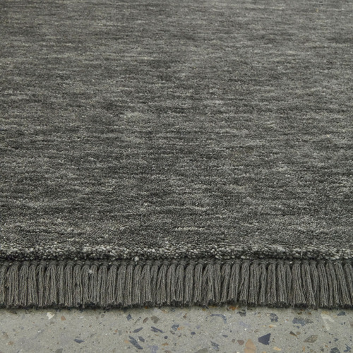 Seal Grey Kinship Hand-Loomed Wool Rug