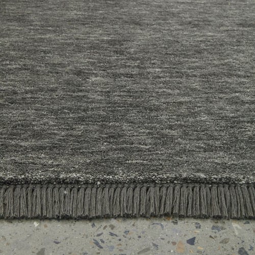 Seal Grey Kinship Hand-Loomed Wool Runner
