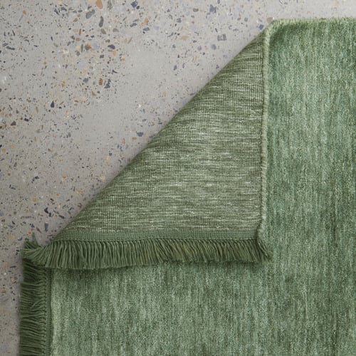 Sage Green Kinship Hand-Loomed Wool Rug