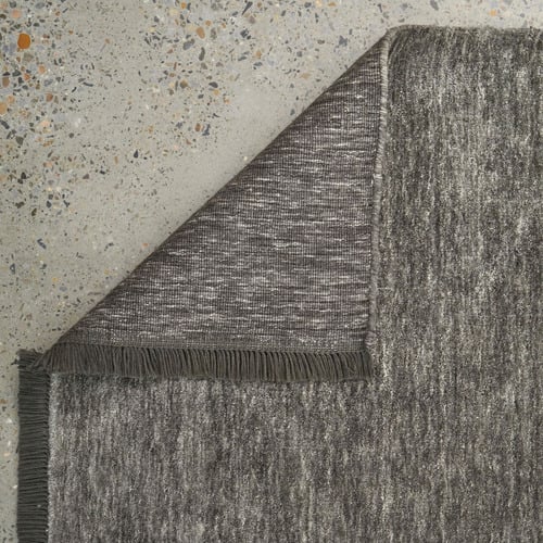 Seal Grey Kinship Hand-Loomed Wool Runner