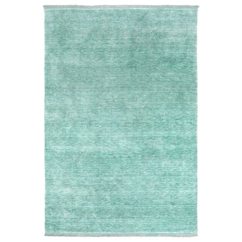 Sky Blue Kinship Hand-Loomed Wool Rug