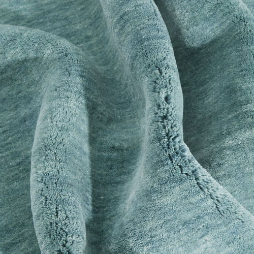 Sky Blue Kinship Hand-Loomed Wool Rug