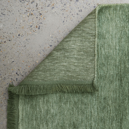 Sage Green Kinship Hand-Loomed Wool Runner