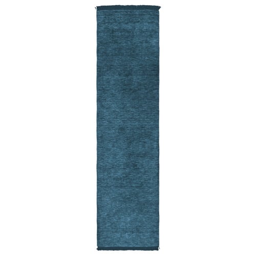 Navy Kinship Hand-Loomed Wool Runner
